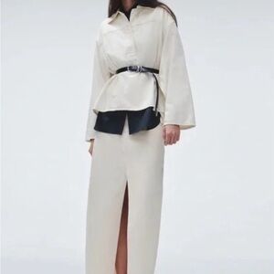 Rag & Bone Cream Cotton Garment